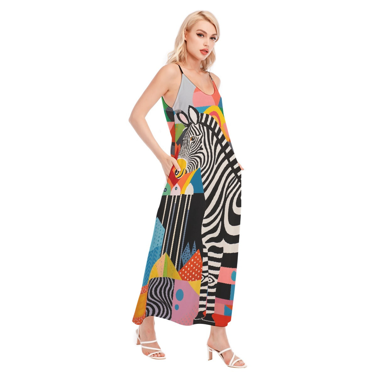 All-Over Print Women's Sling Dress