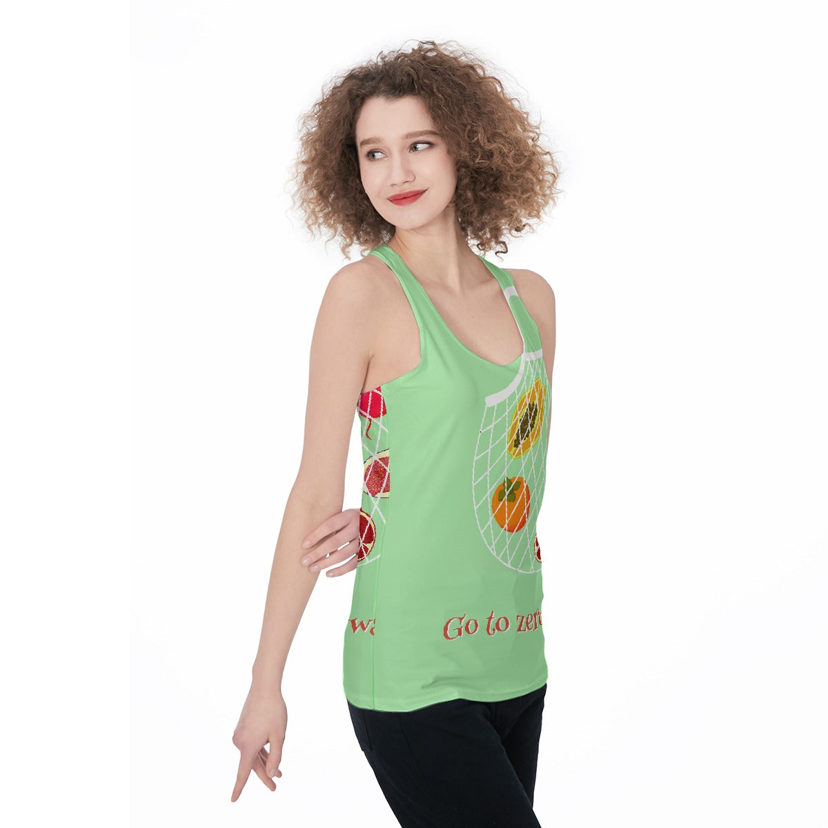 All-Over Print Women's Racerback Tank Top