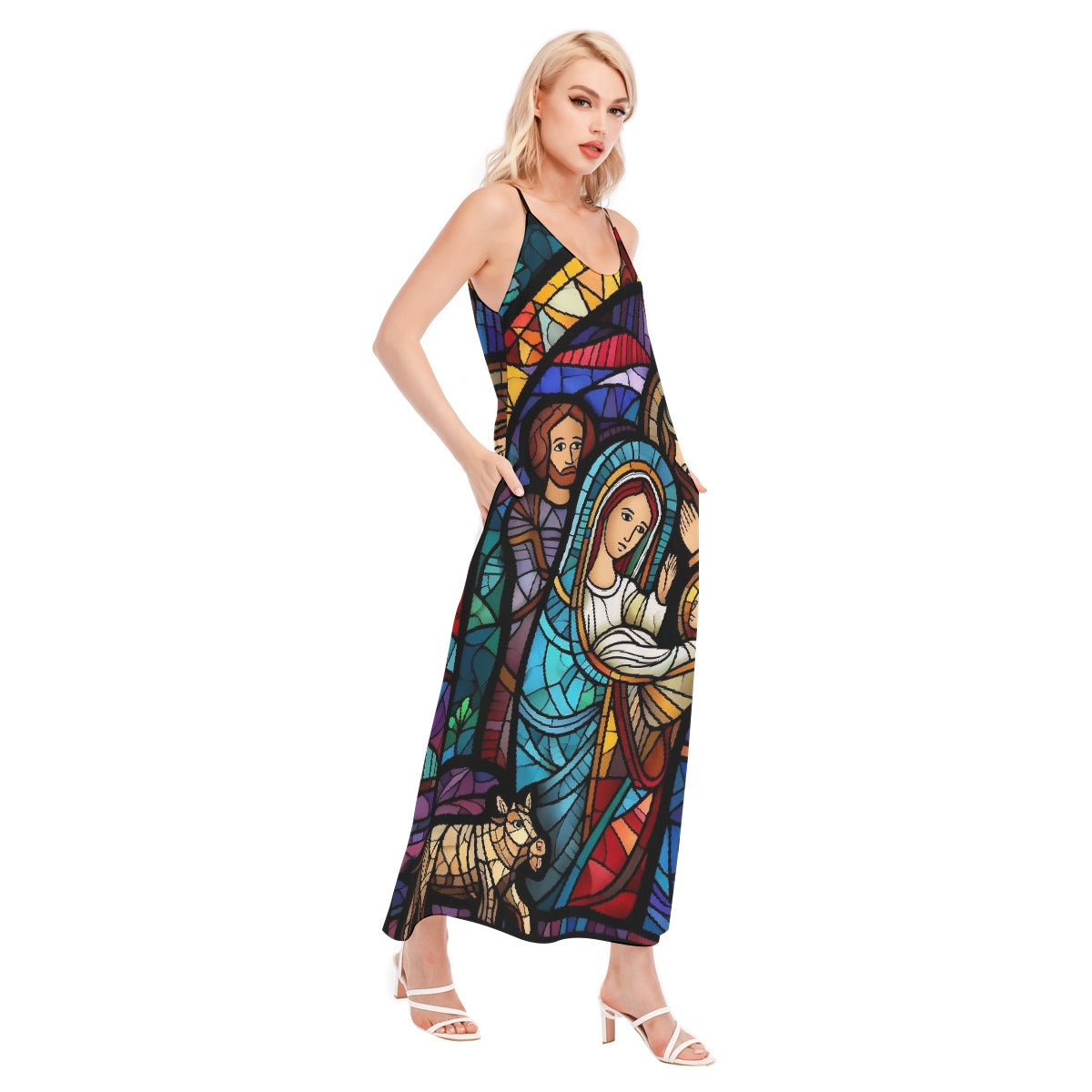 All-Over Print Women's Sling Dress