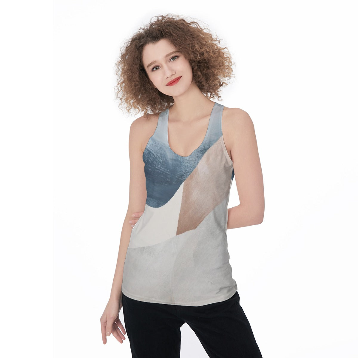 All-Over Print Women's Racerback Tank Top