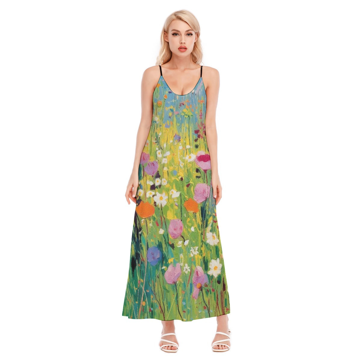 All-Over Print Women's Sling Dress