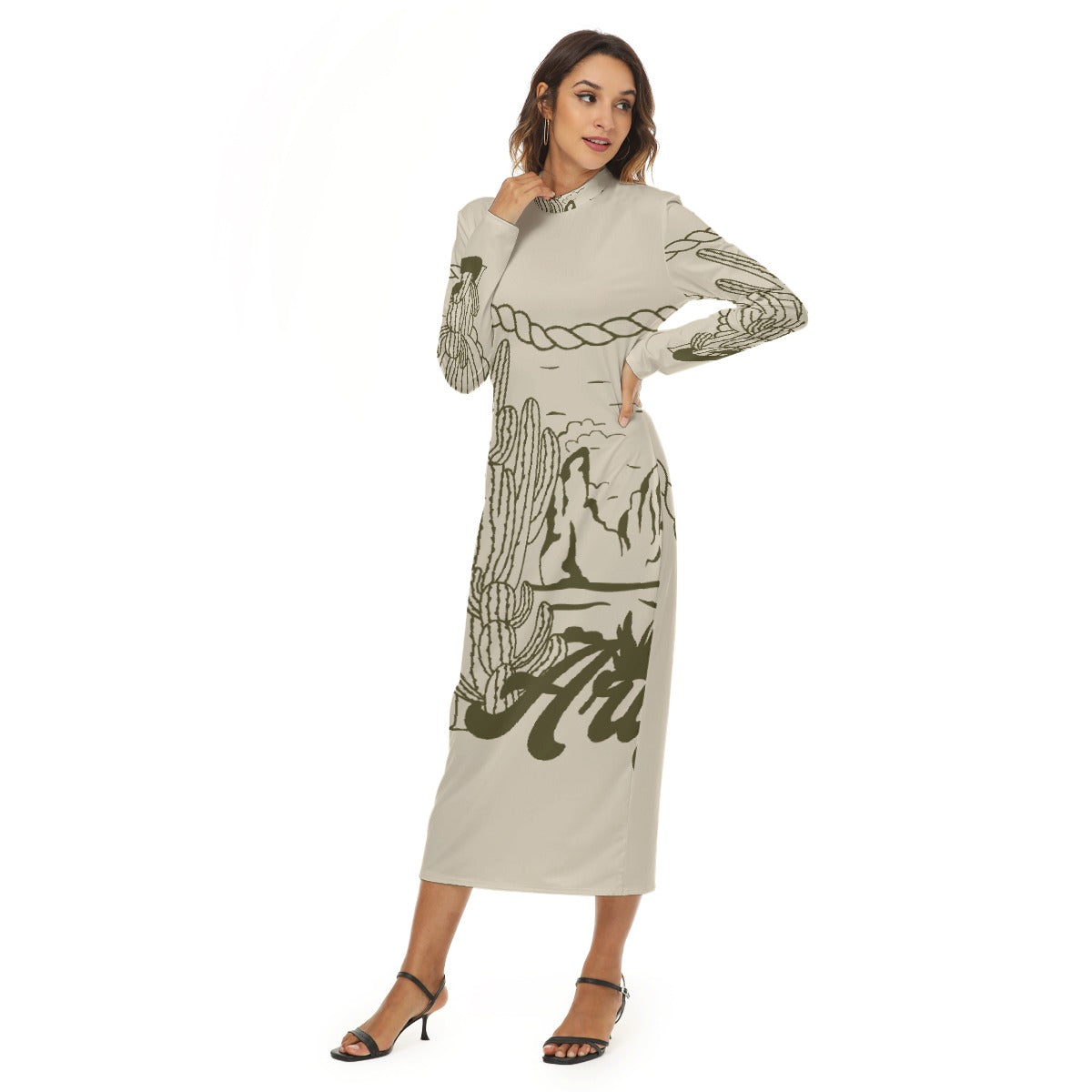 All-Over Print Women's Hip Dress