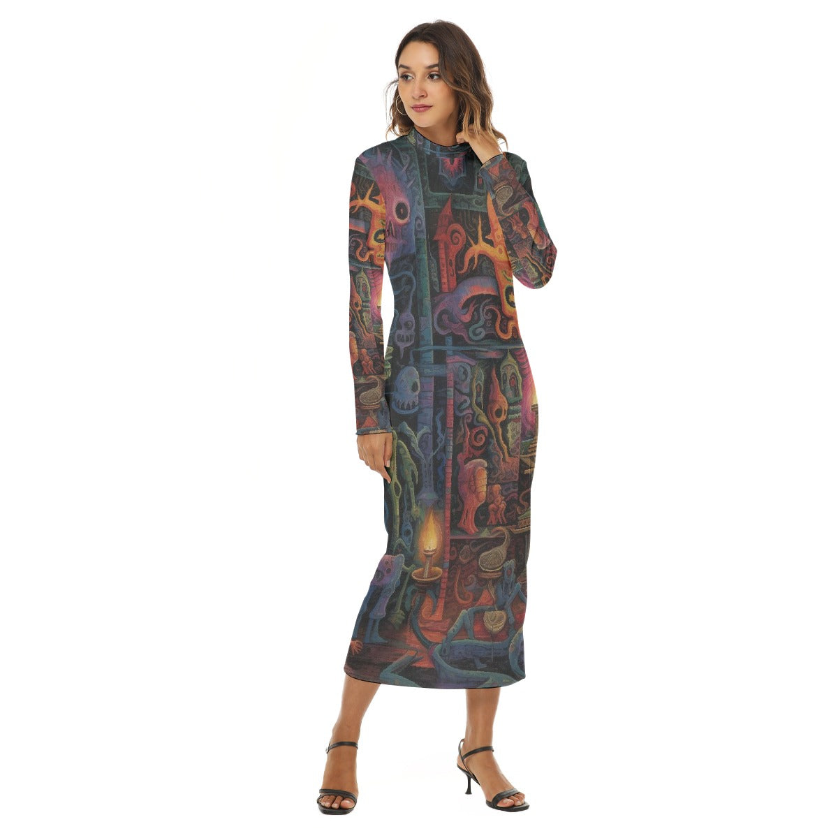 All-Over Print Women's Hip Dress