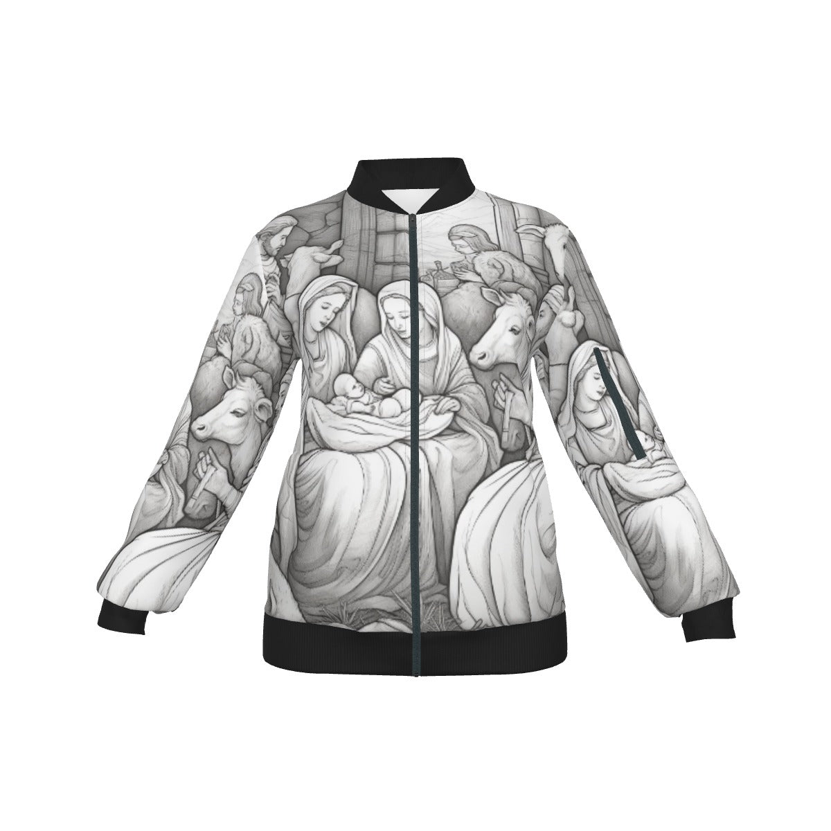 All-Over Print Women's Jacket