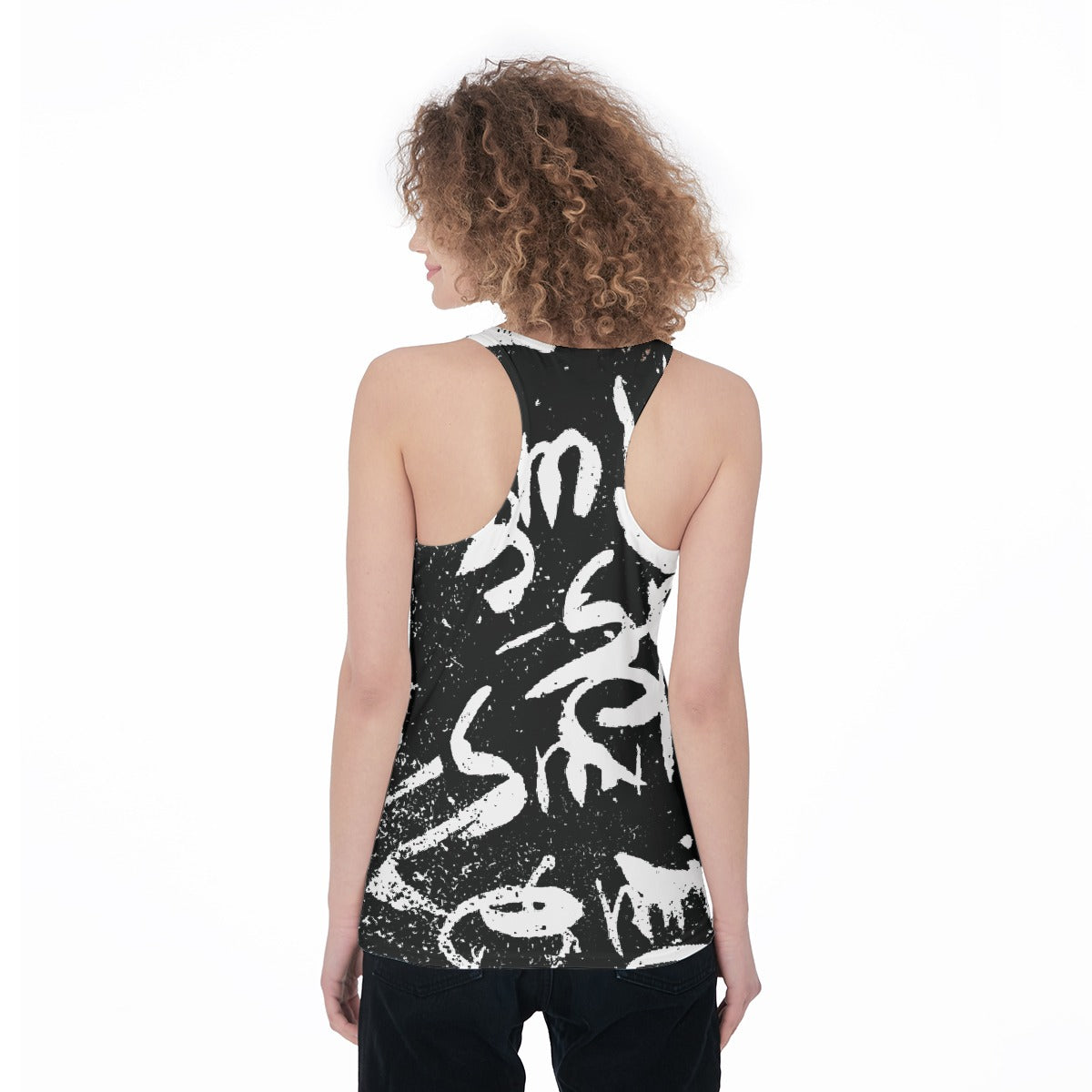 All-Over Print Women's Racerback Tank Top