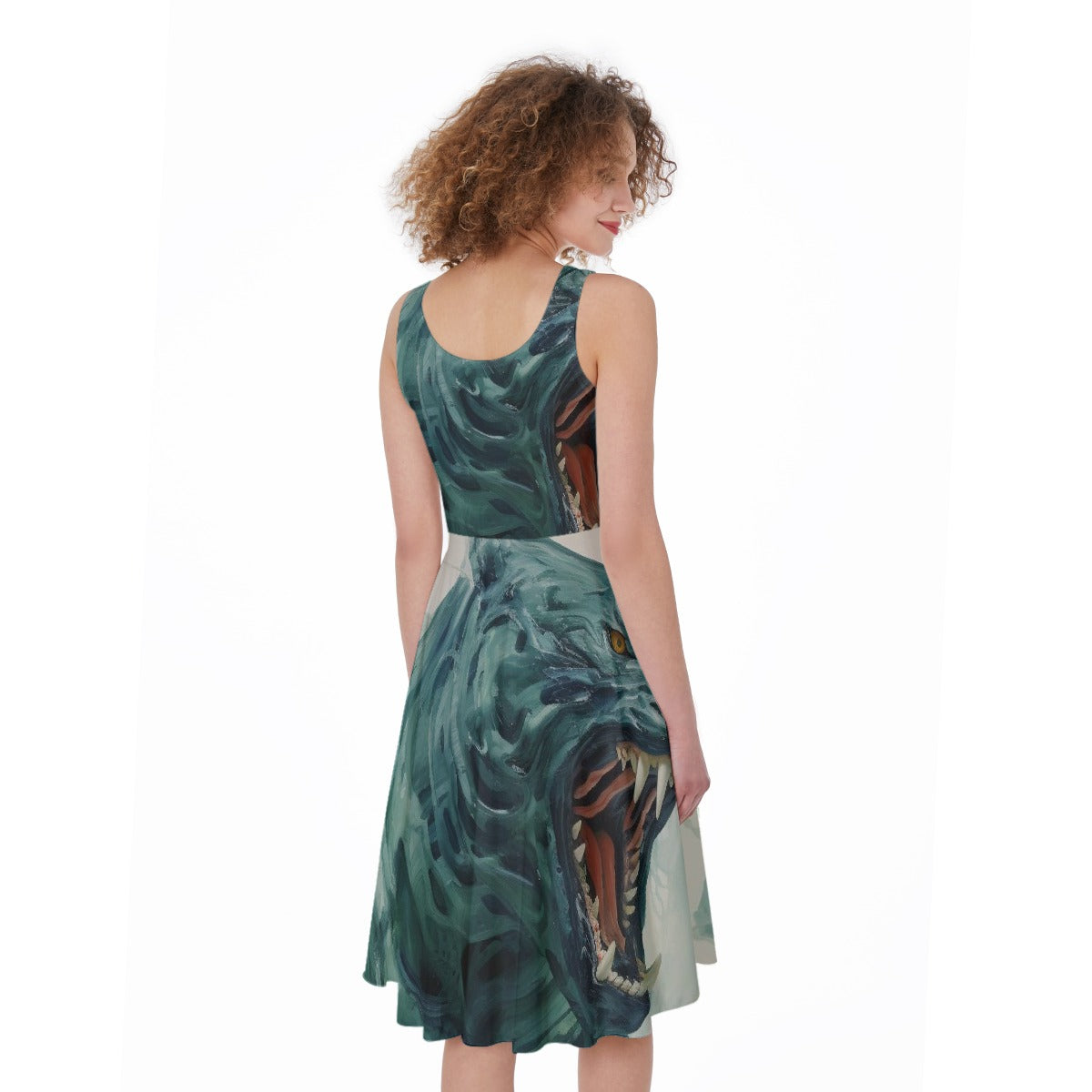 All-Over Print Women's Sleeveless Dress