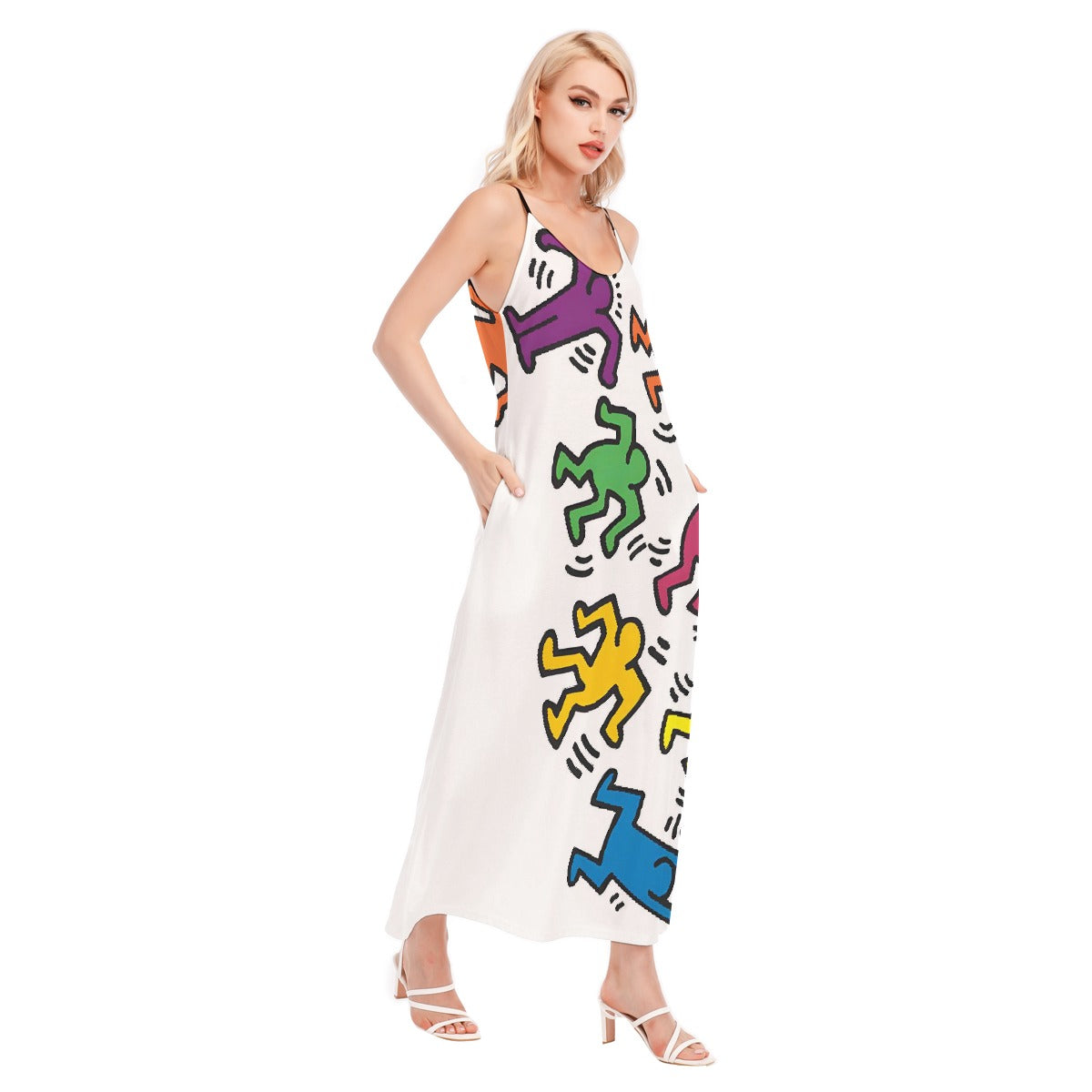 All-Over Print Women's Sling Dress
