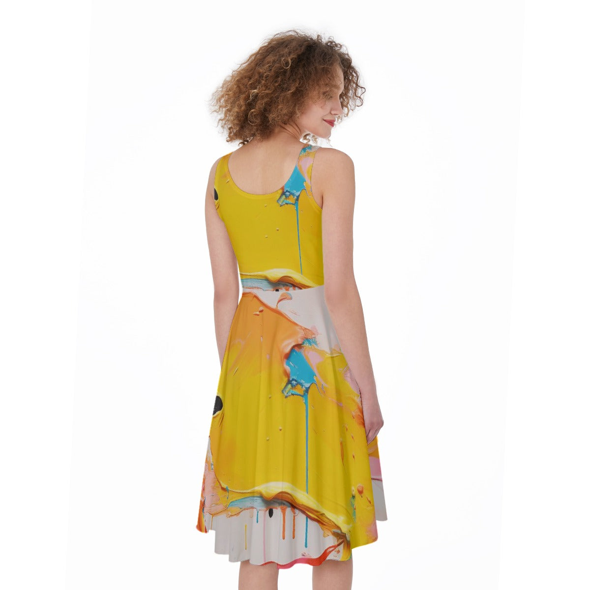 All-Over Print Women's Sleeveless Dress