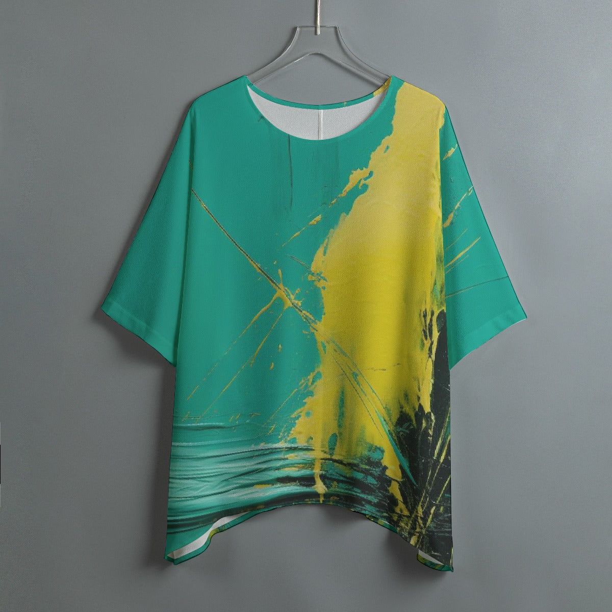 All-Over Print Women's Bat Sleeve Shirt