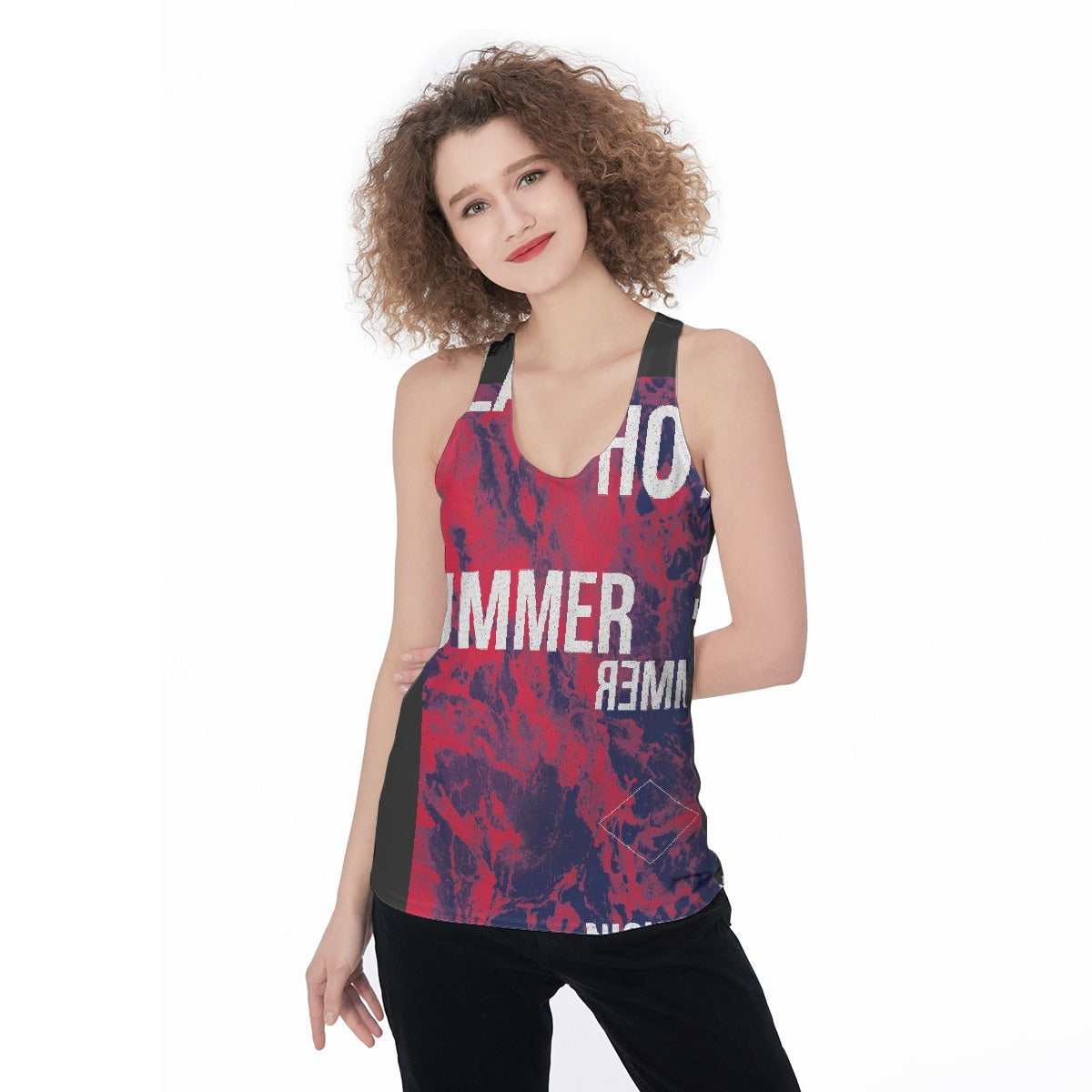 All-Over Print Women's Racerback Tank Top