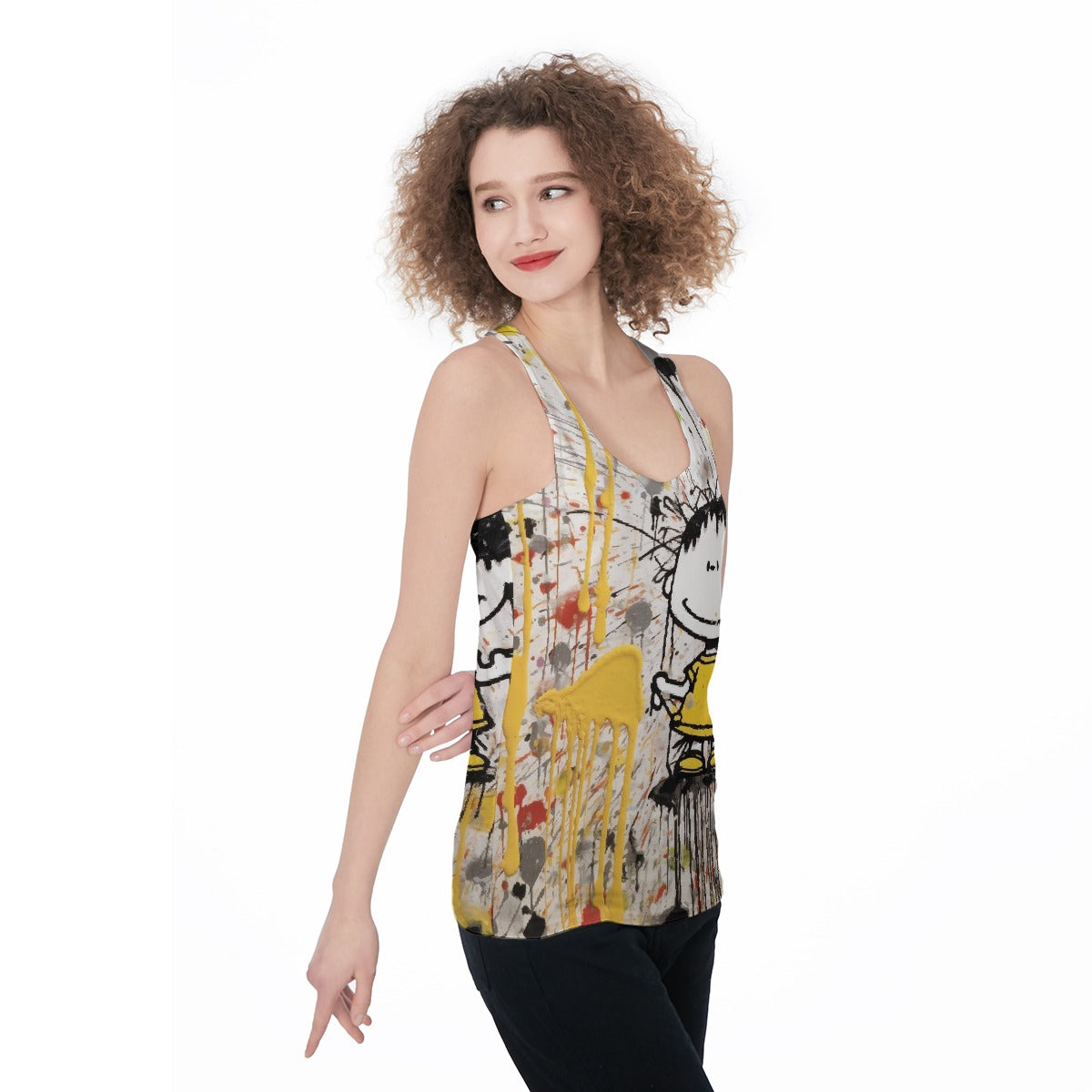 All-Over Print Women's Racerback Tank Top