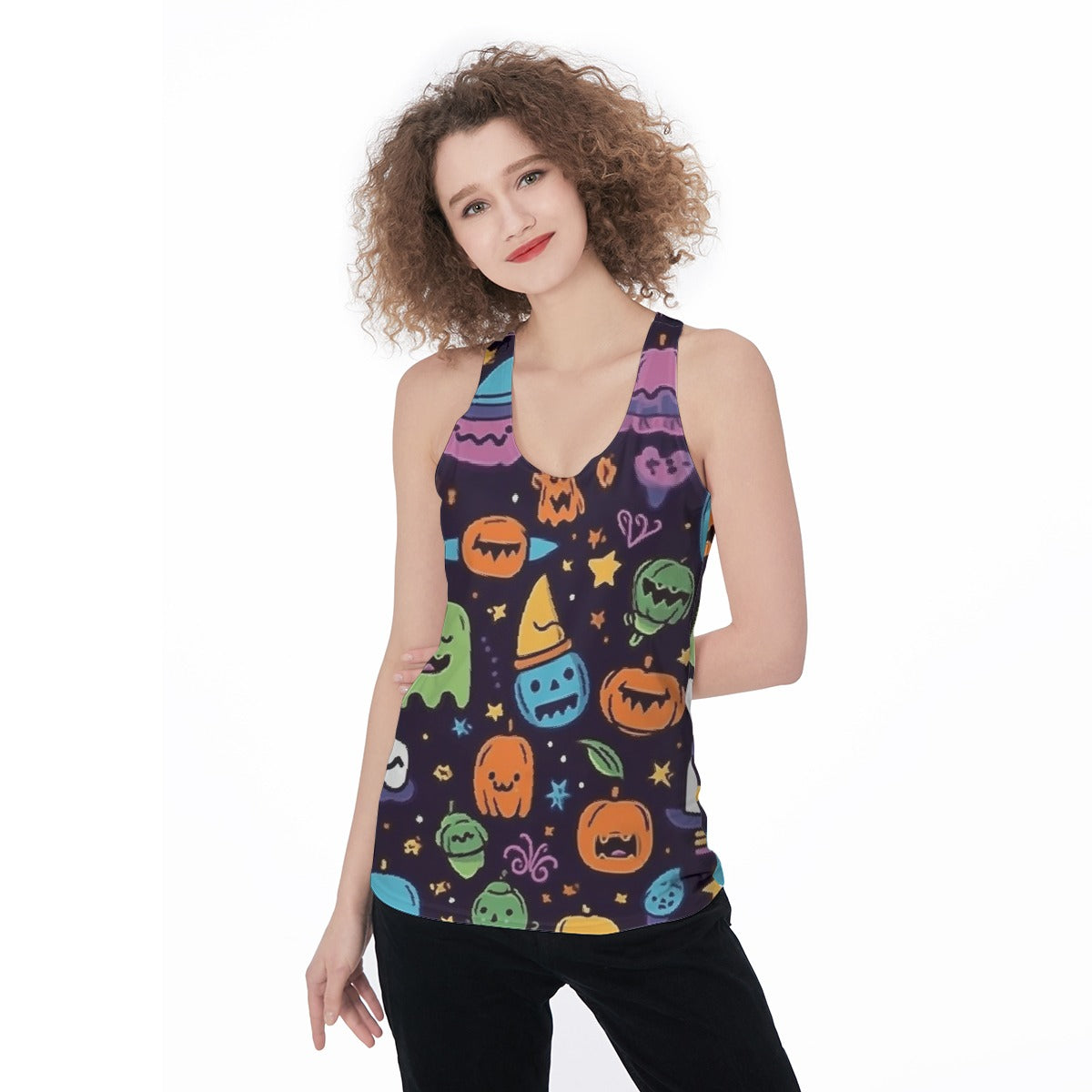 All-Over Print Women's Racerback Tank Top