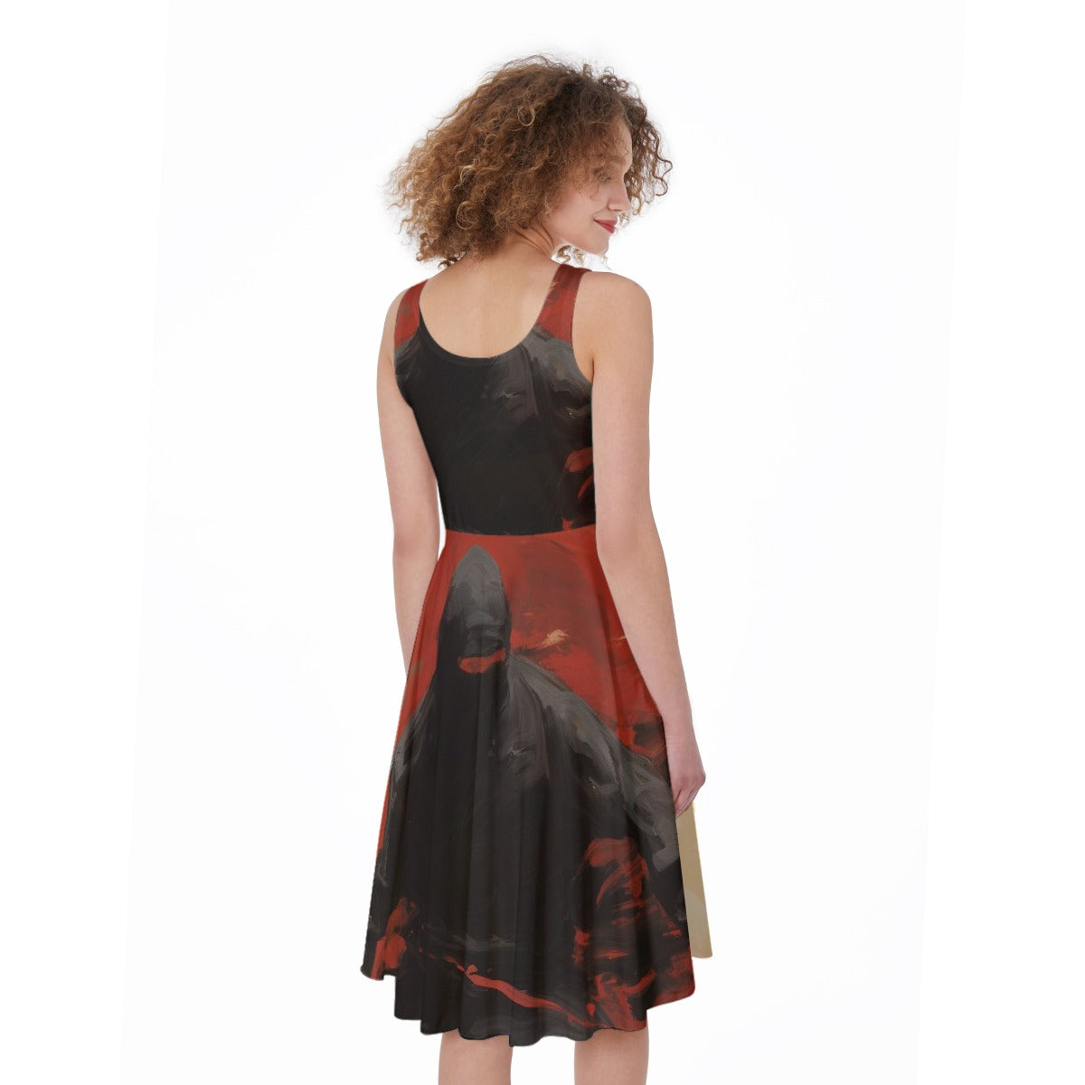 All-Over Print Women's Sleeveless Dress