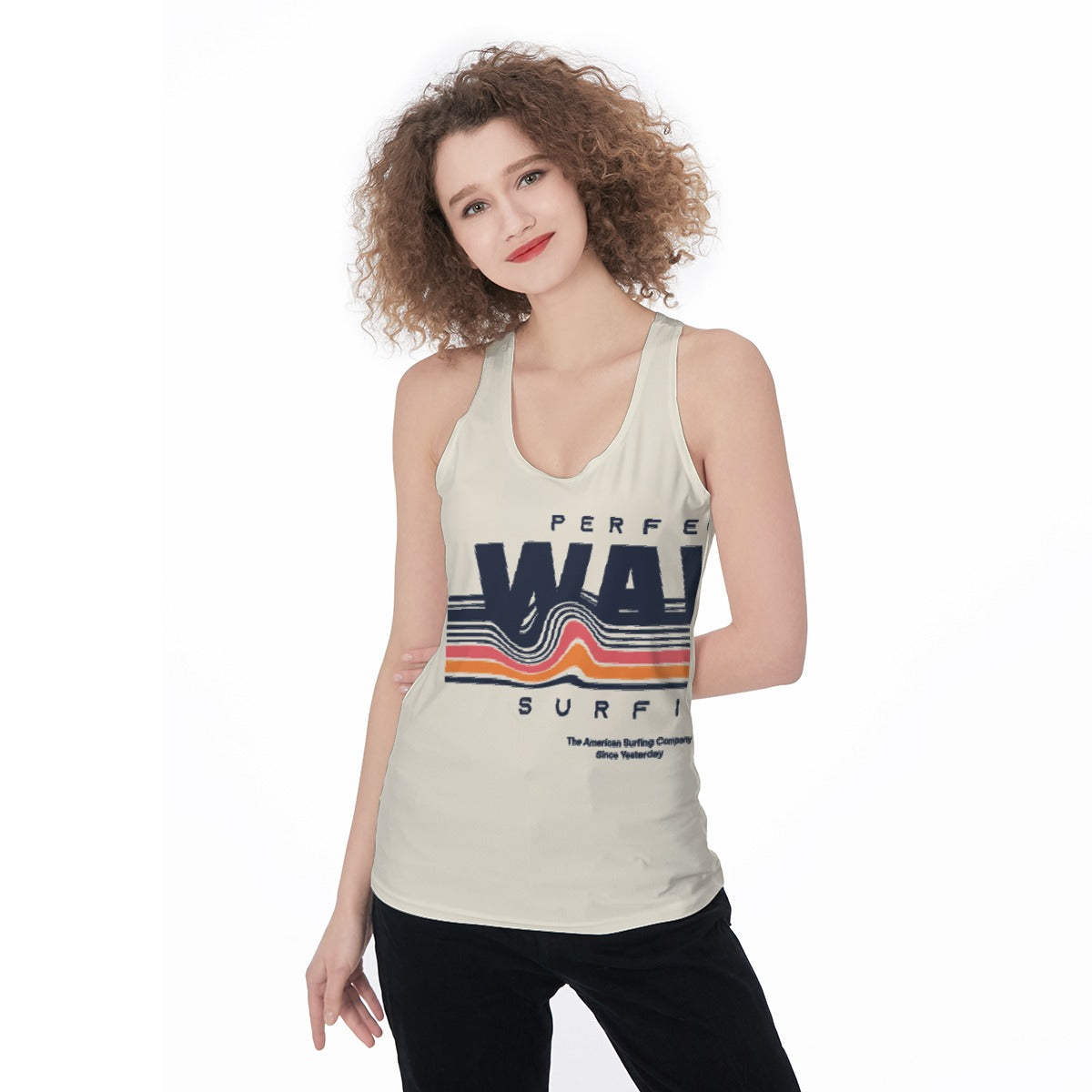 All-Over Print Women's Racerback Tank Top