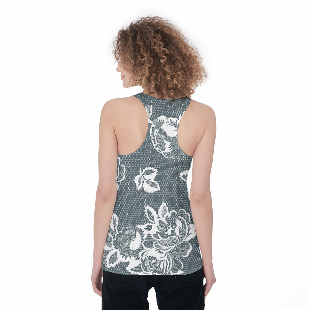 All-Over Print Women's Racerback Tank Top