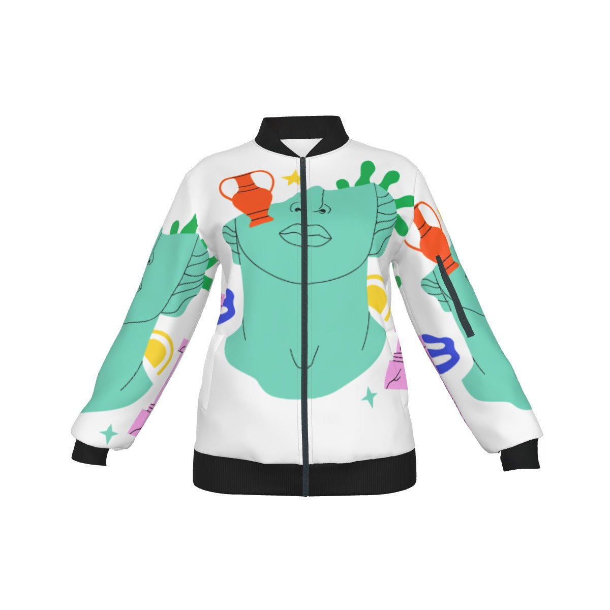 All-Over Print Women's Jacket