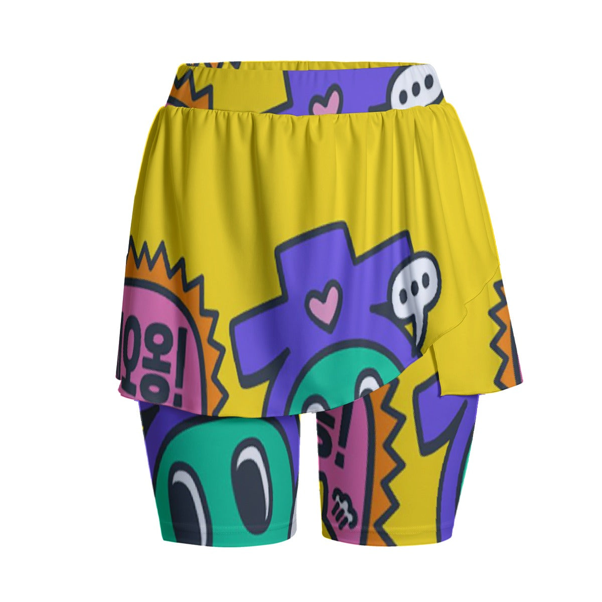 All-Over Print Women's Sports Skorts