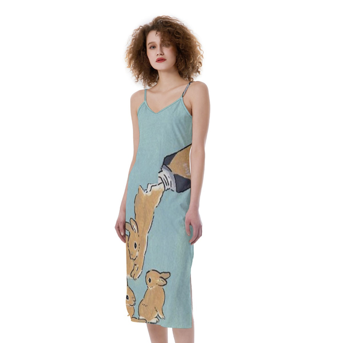 All-Over Print Women's Cami Dress