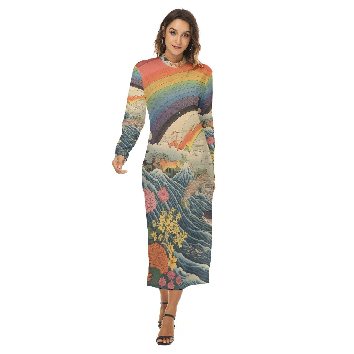 All-Over Print Women's Hip Dress