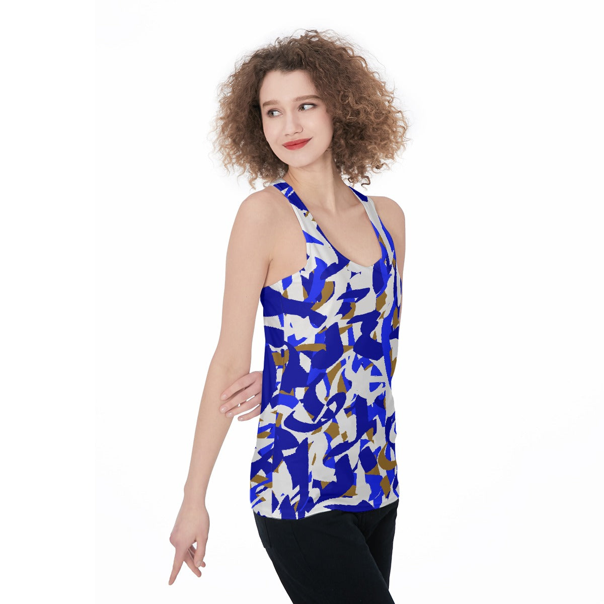 All-Over Print Women's Racerback Tank Top