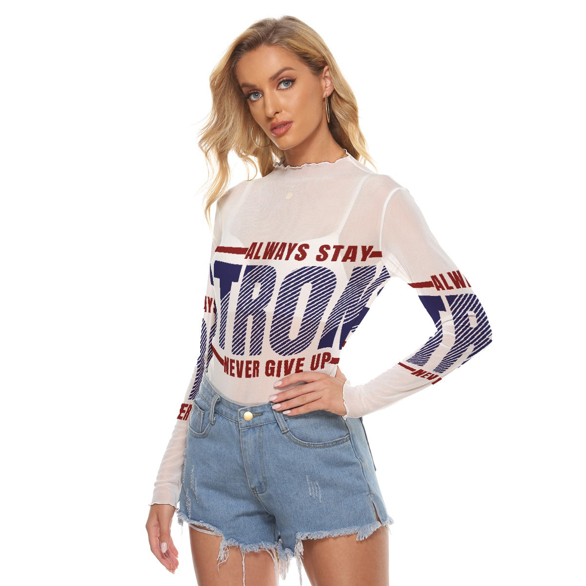 All-Over Print Women's Mesh T-shirt