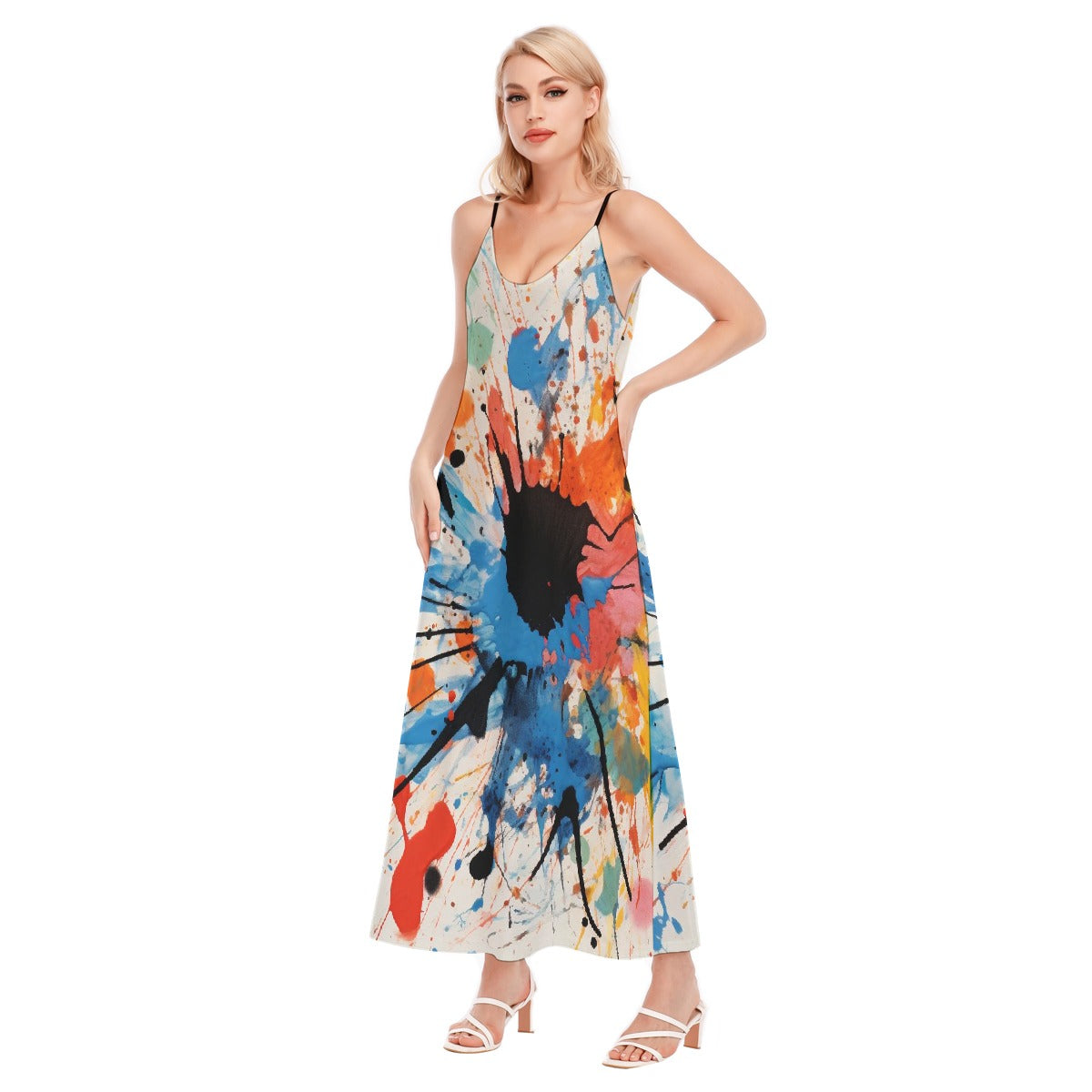 All-Over Print Women's Sling Dress