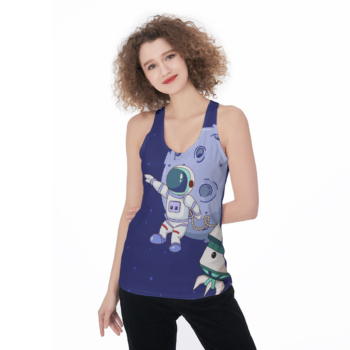 All-Over Print Women's Racerback Tank Top