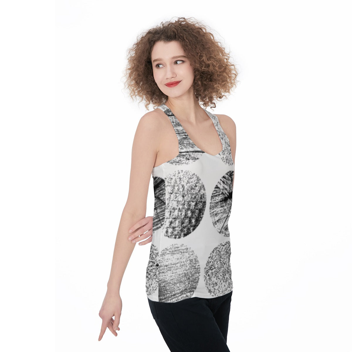 All-Over Print Women's Racerback Tank Top