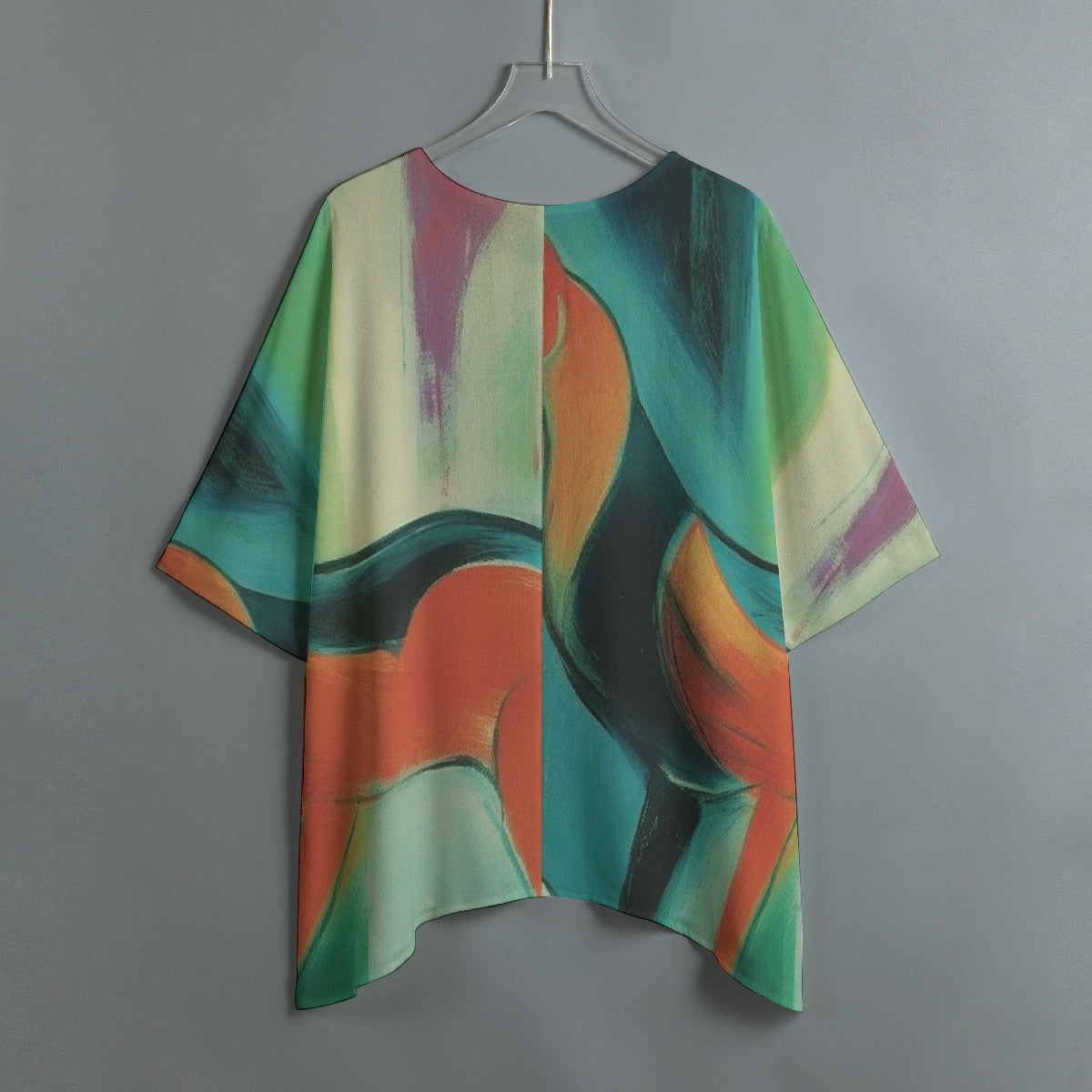 All-Over Print Women's Bat Sleeve Shirt