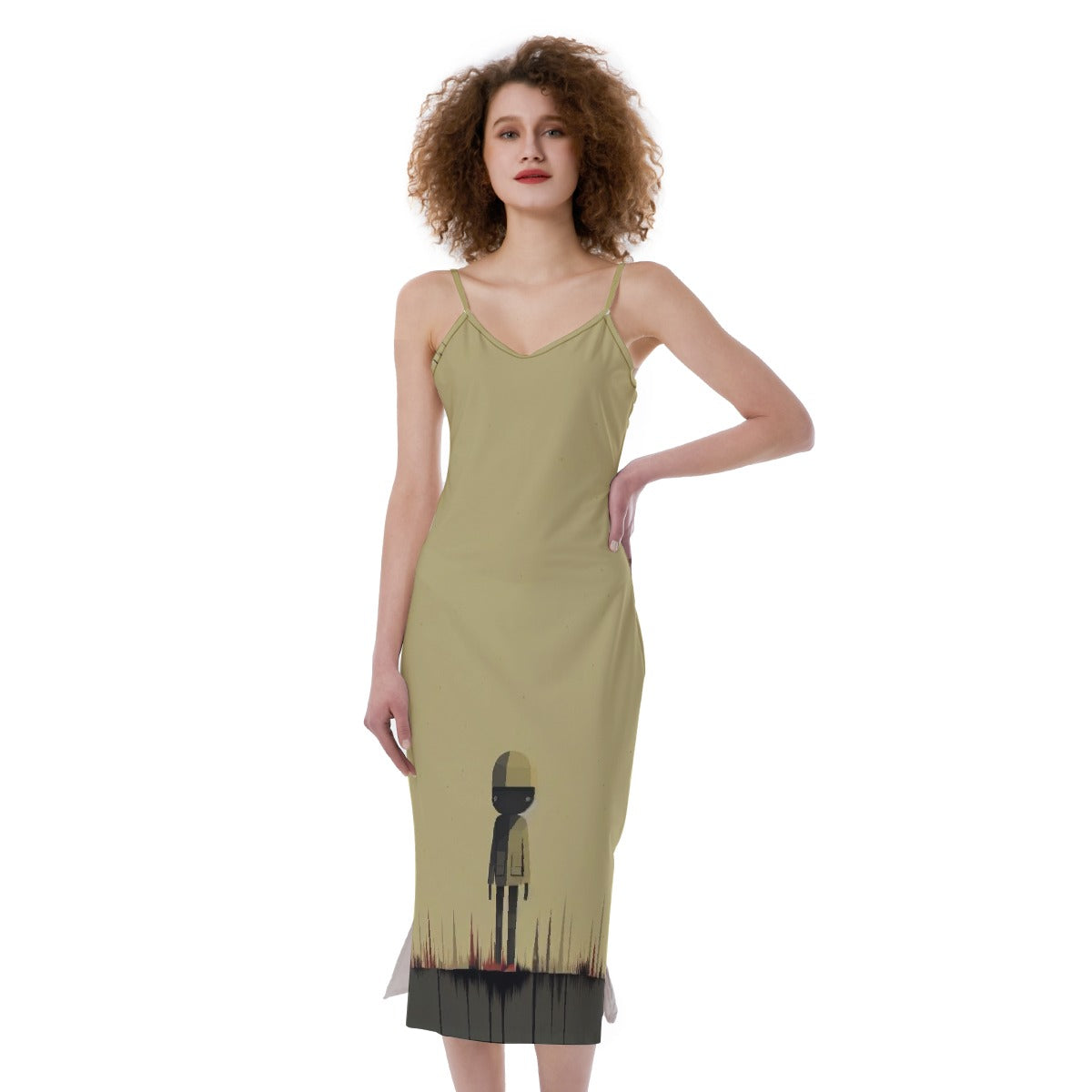 All-Over Print Women's Cami Dress