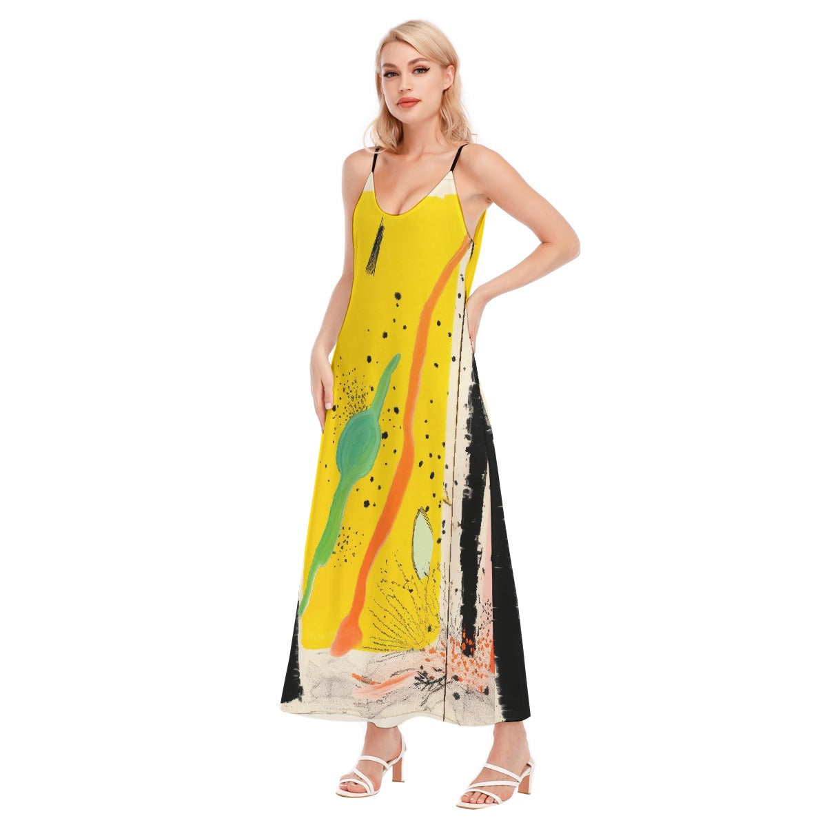 All-Over Print Women's Sling Dress