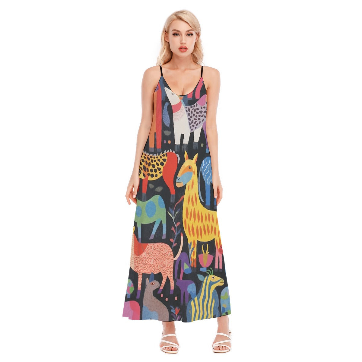All-Over Print Women's Sling Dress