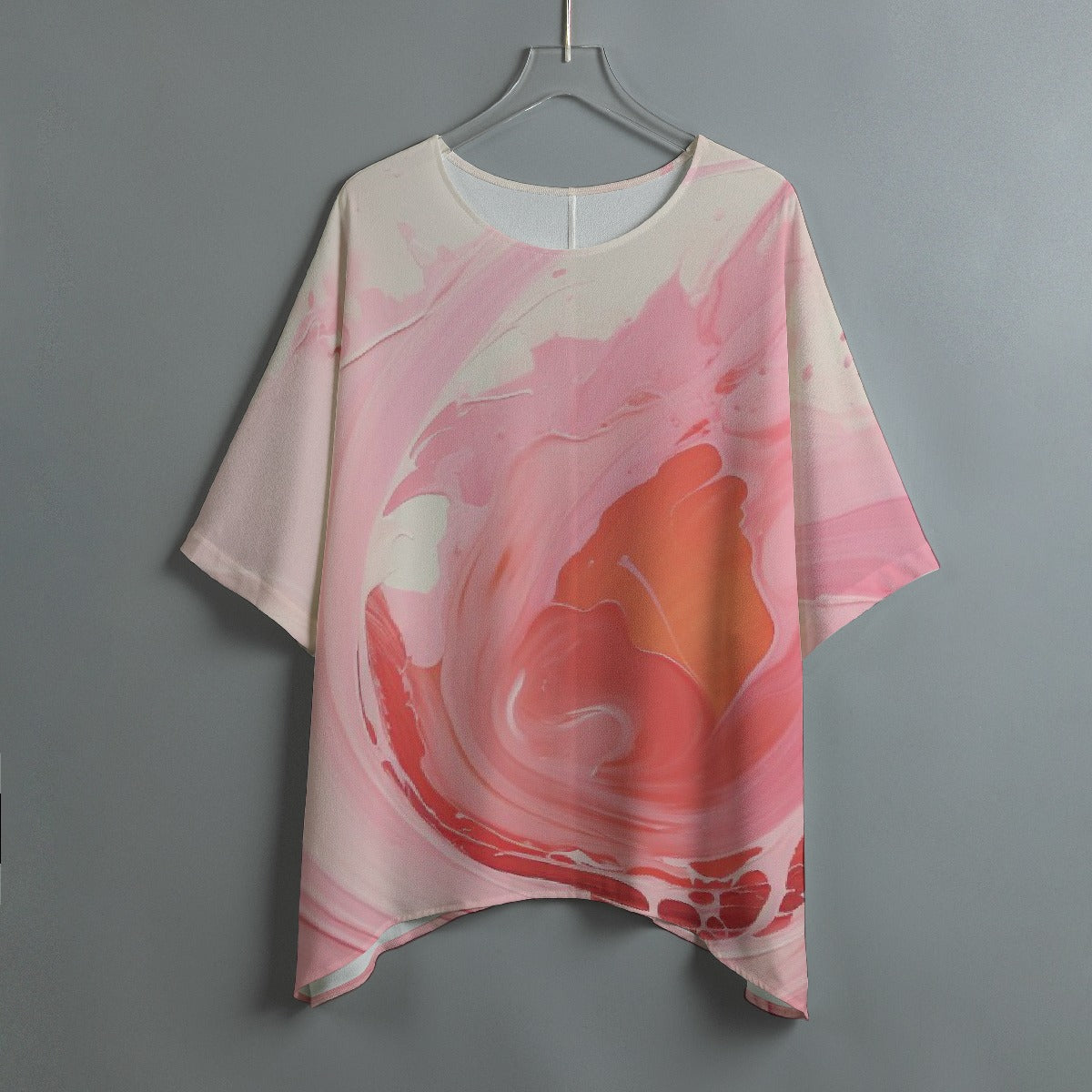 All-Over Print Women's Bat Sleeve Shirt