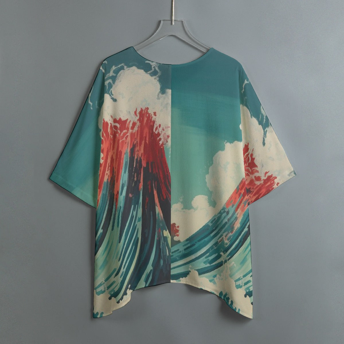 All-Over Print Women's Bat Sleeve Shirt