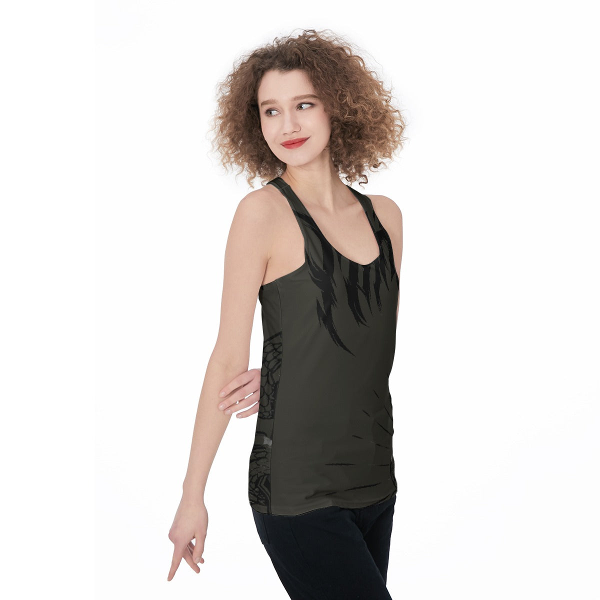 All-Over Print Women's Racerback Tank Top