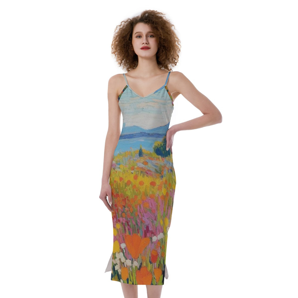 All-Over Print Women's Cami Dress