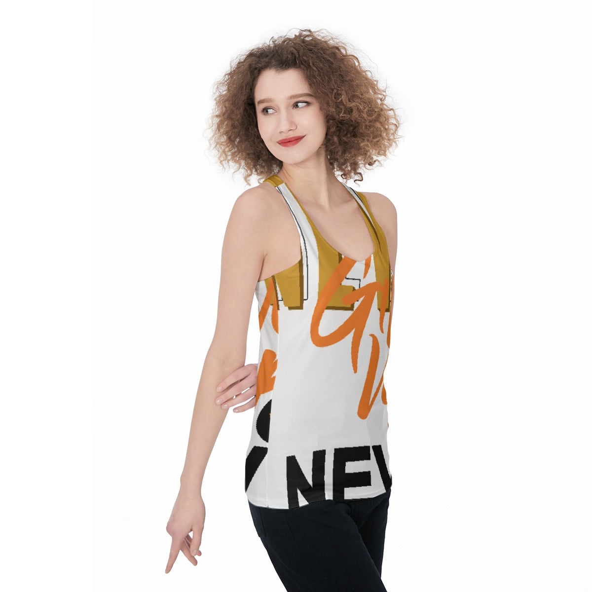 All-Over Print Women's Racerback Tank Top
