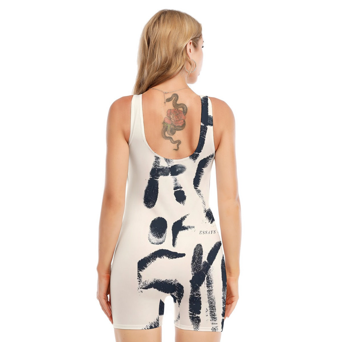 All-Over Print Women's Sleeveless One-piece Swimsuit