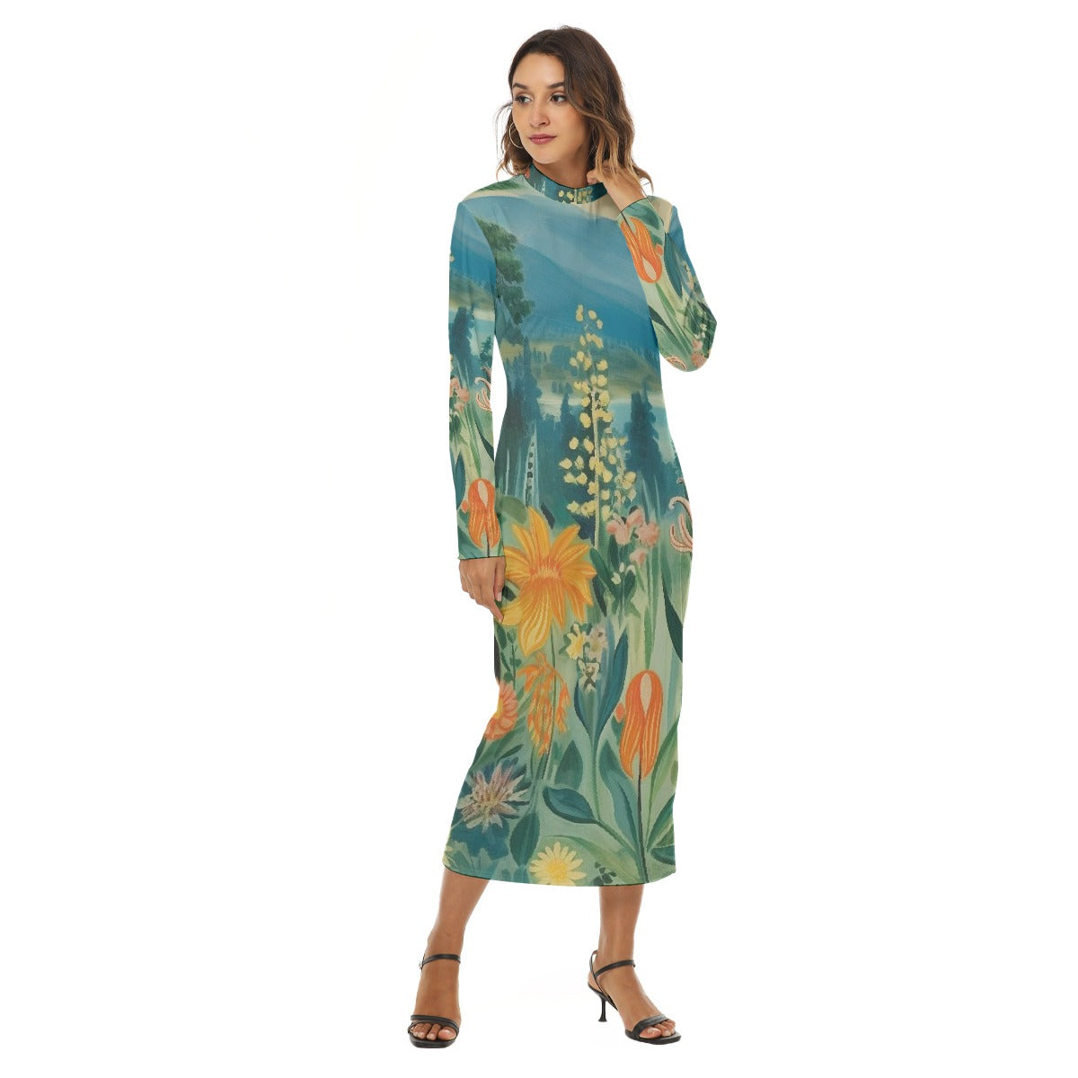 All-Over Print Women's Hip Dress