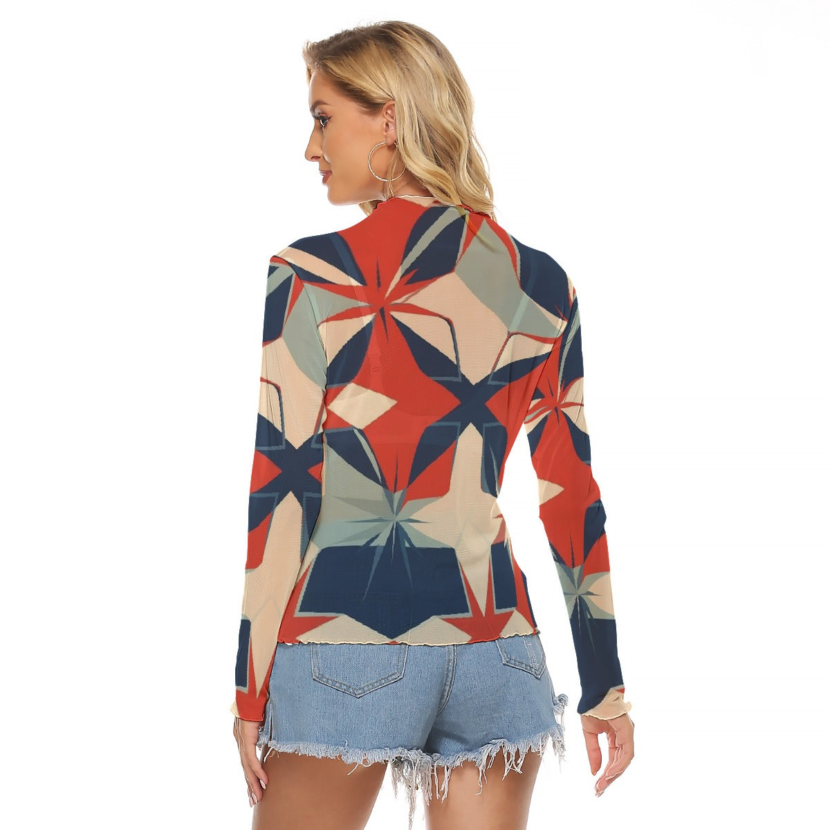 All-Over Print Women's Mesh T-shirt