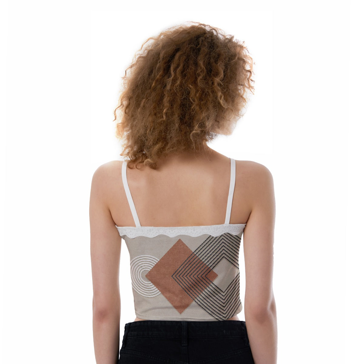 All-Over Print Women's Lace Camisole