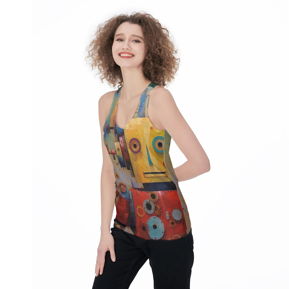All-Over Print Women's Racerback Tank Top