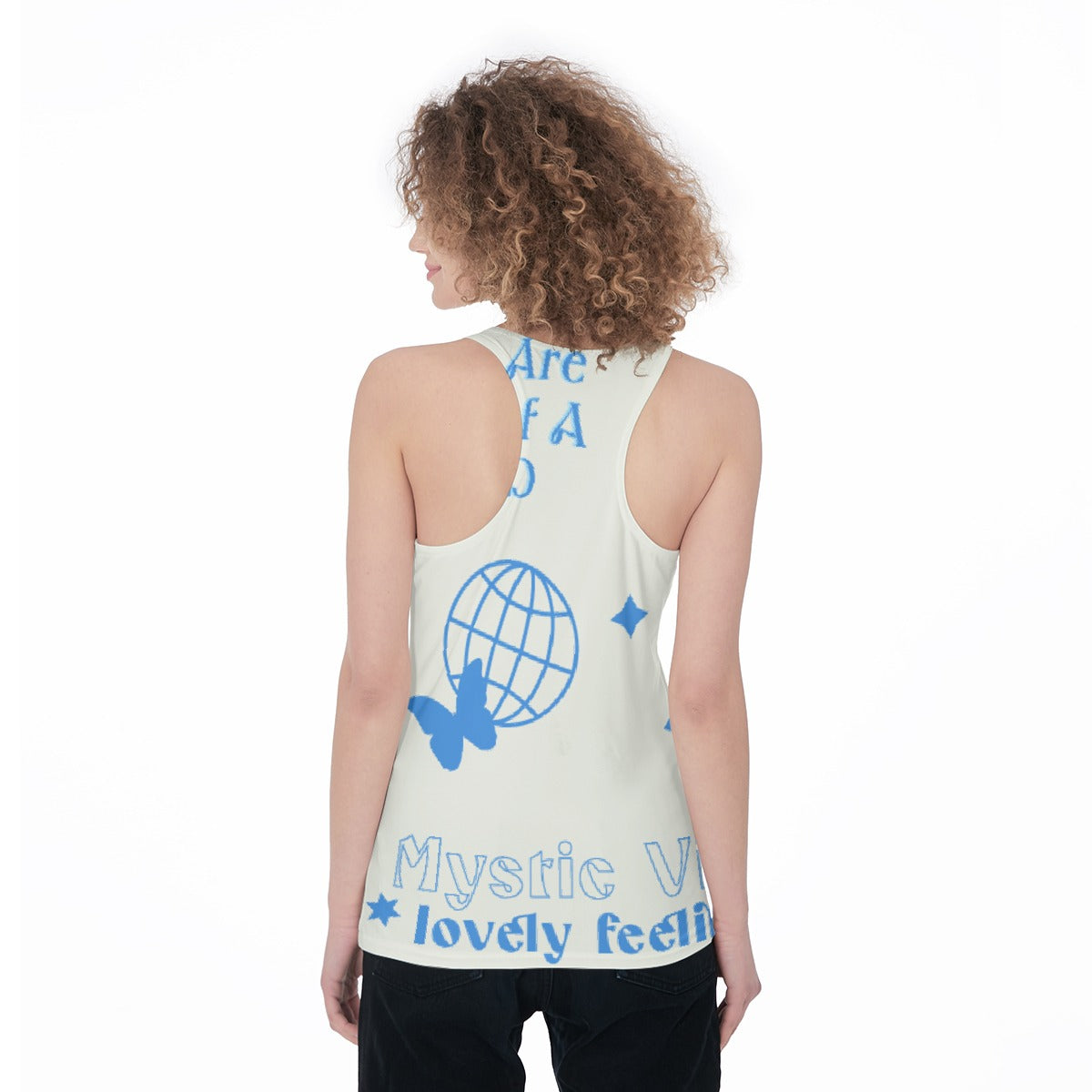 All-Over Print Women's Racerback Tank Top