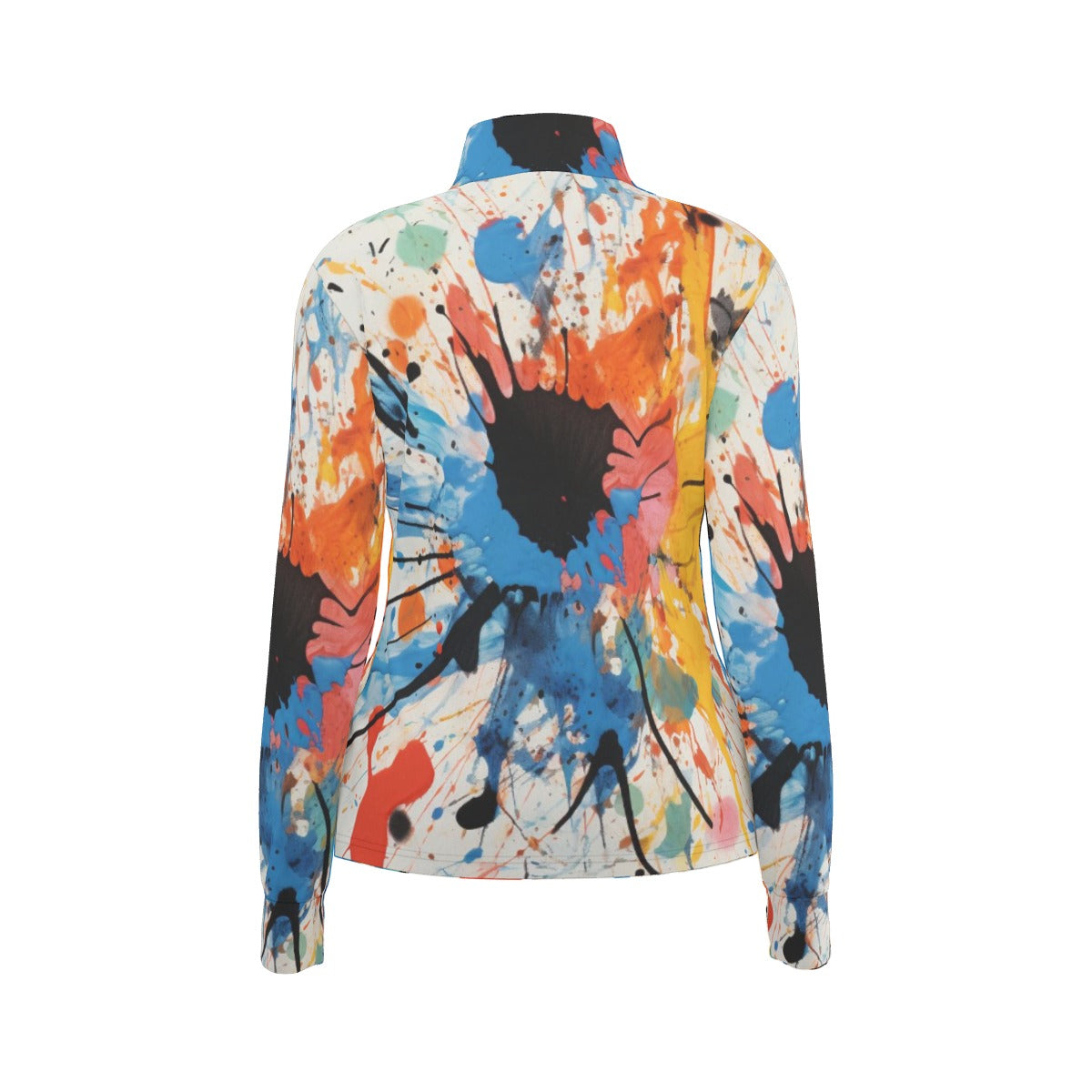 All-Over Print Women's Long Sleeve Thumbhole Jacket