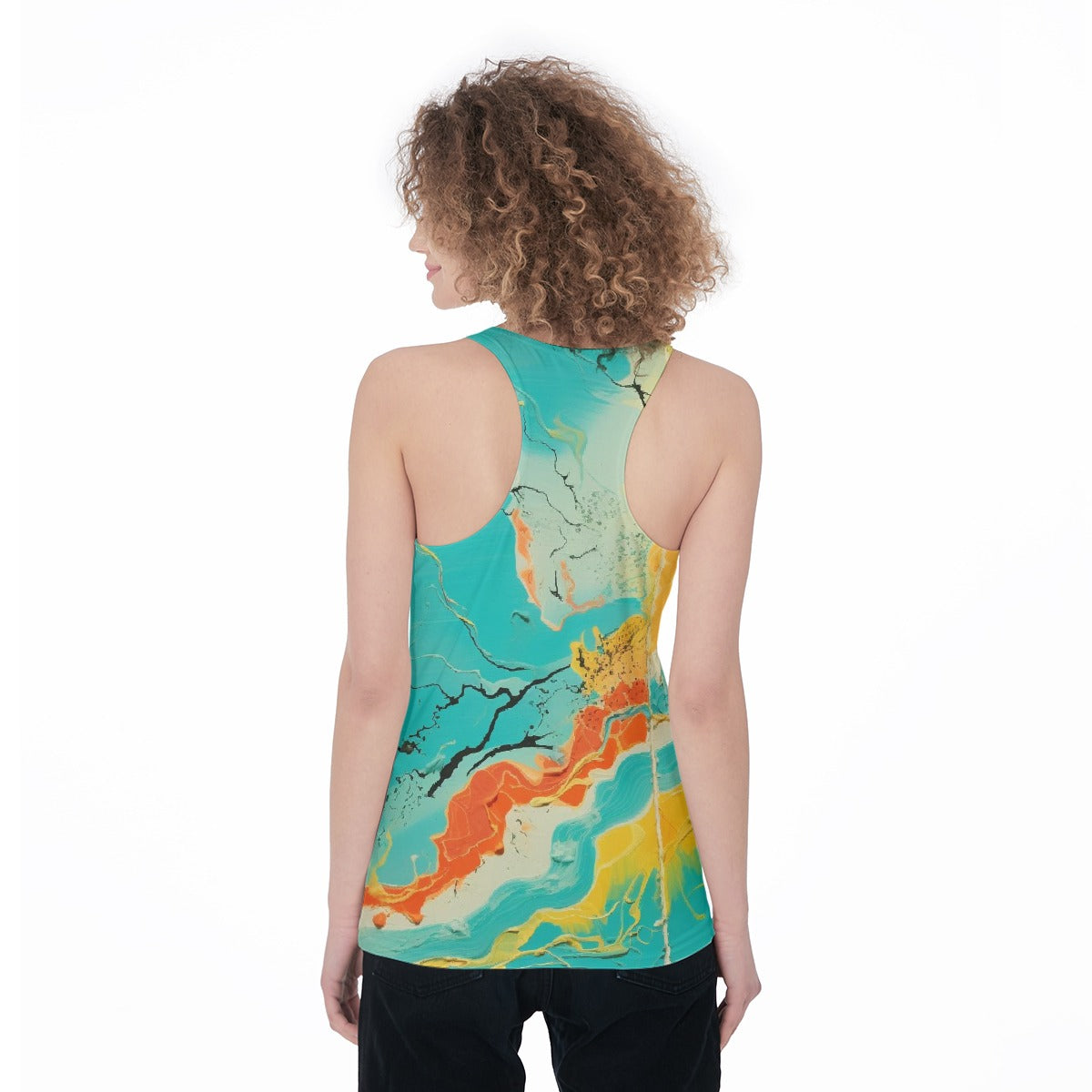 All-Over Print Women's Racerback Tank Top