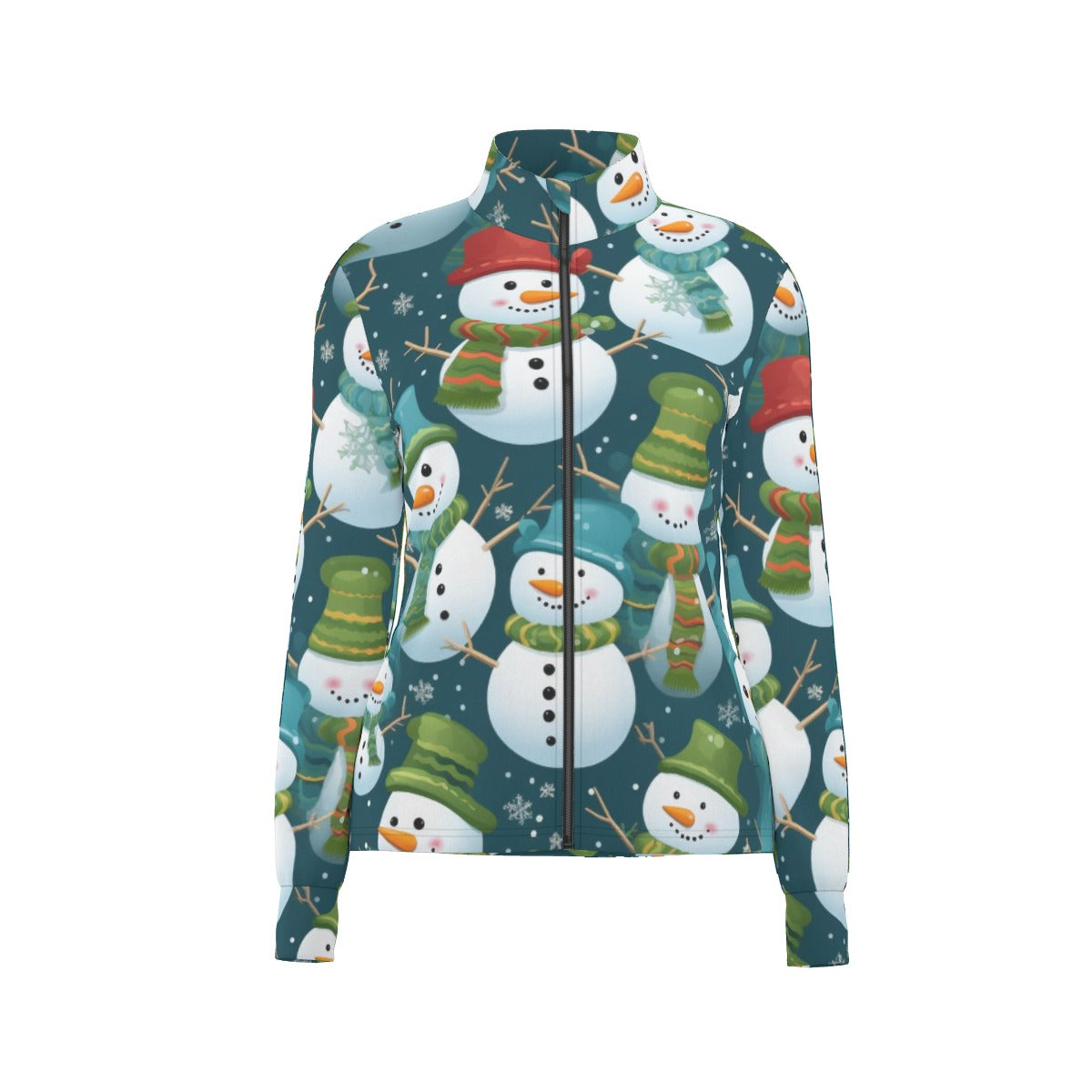 All-Over Print Women's Long Sleeve Thumbhole Jacket