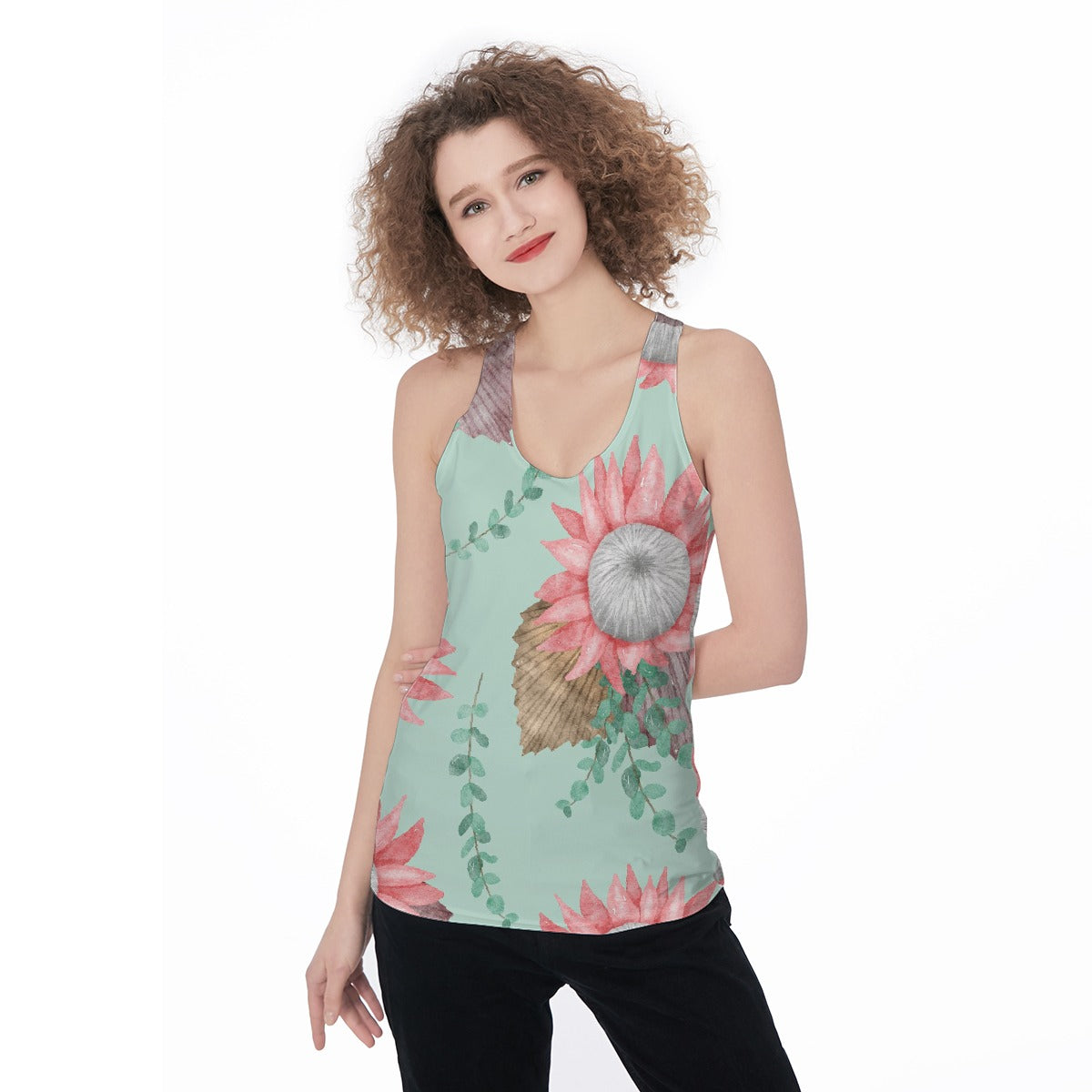 All-Over Print Women's Racerback Tank Top