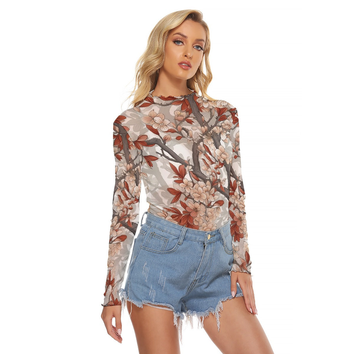 All-Over Print Women's Mesh T-shirt