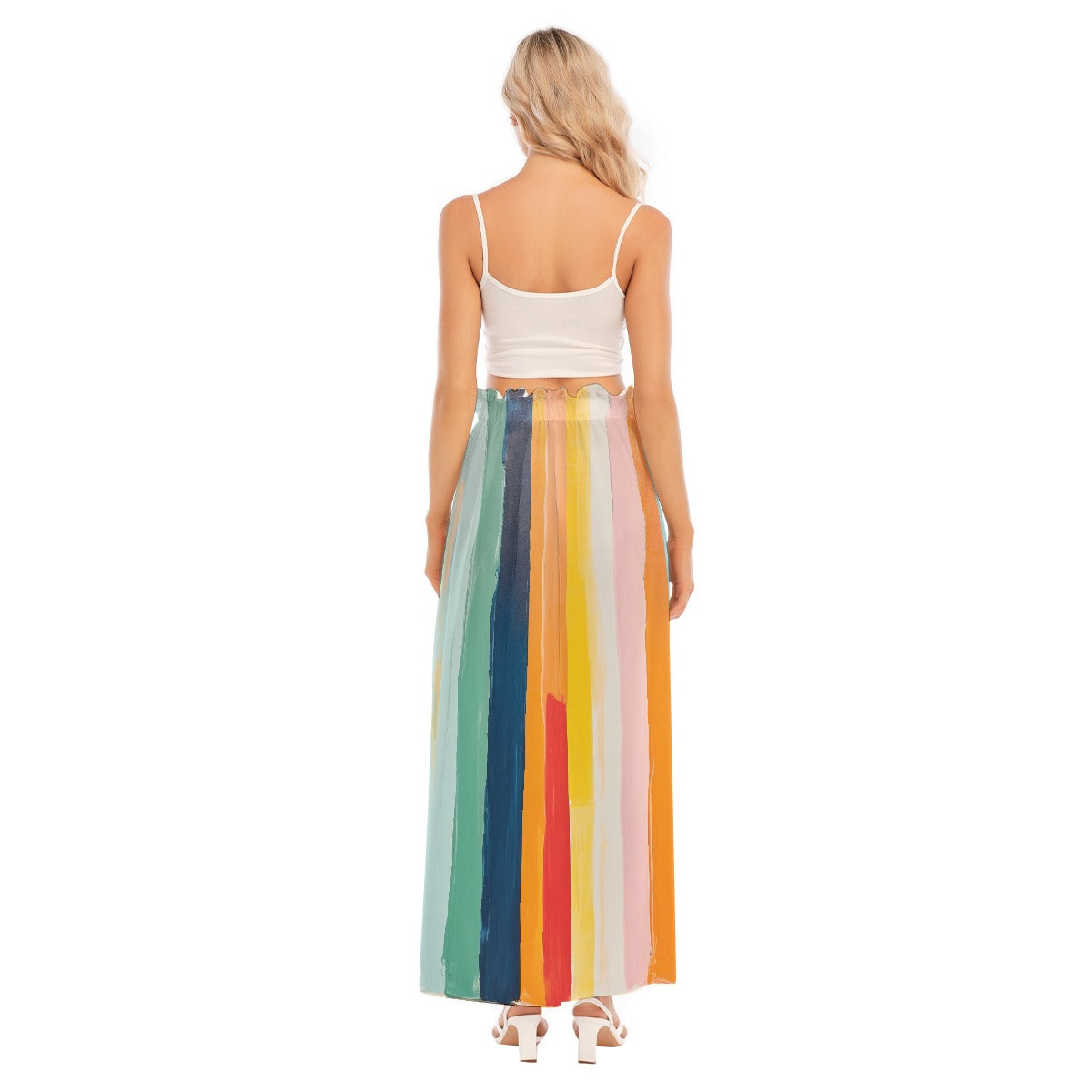 All-Over Print Women's Side Split Skirt