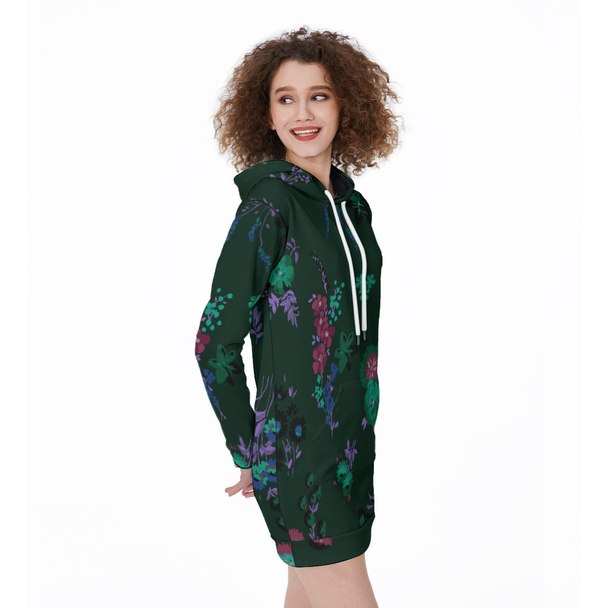 All-Over Print Women's Long Hoodie